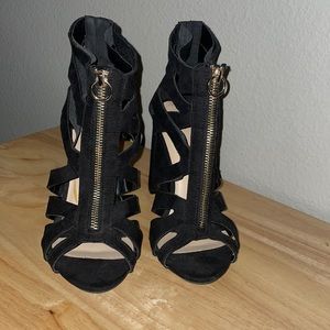 Charlotte Russe Black High heels Size 7